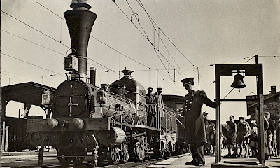 Spanisch Brötli Bahn, reproduction de 1947 (ETH-Bibliothek Zürich)